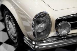 Frontansicht eines klassischen Oldtimers – Bild für den Ankauf bei oldtimer-barankauf.com